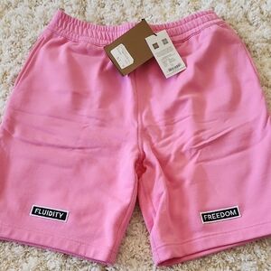 Burberry Fluidity Freedom Pink Shorts